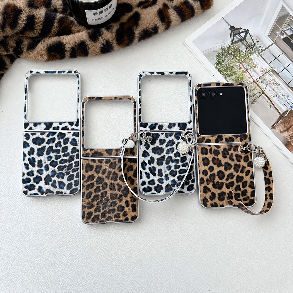 Leopard Print Folding Flip Pho - Camera Wrist Strap review and price